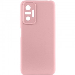 Чехол Silicone Cover Lakshmi Full Camera (A) для Xiaomi Redmi Note 10 Pro / 10 Pro Max, Розовый / Pink