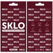 Захисне скло SKLO 3D (full glue) для Xiaomi Redmi Note 10 Pro (чорний)