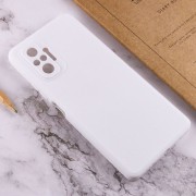 Силиконовый чехол Candy Full Camera для Xiaomi Redmi Note 10 Pro / 10 Pro Max, Белый / White