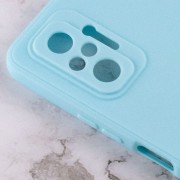 Силиконовый чехол Candy Full Camera для Xiaomi Redmi Note 10 Pro / 10 Pro Max, Бирюзовый / Turquoise