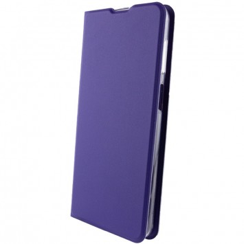 Кожаный чехол книжка GETMAN Elegant (PU) для Xiaomi Redmi Note 10 Pro / 10 Pro Max, Фиолетовый - Чехлы для Redmi Note 10 Pro Max - изображение 2