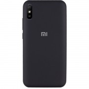 Чохол Silicone Cover Full Protective (AA) для Xiaomi Redmi 9A, Чорний / Black