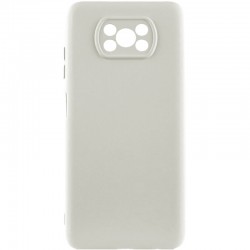 Чехол Silicone Cover Lakshmi Full Camera (A) для Xiaomi Poco X3 NFC / Poco X3 Pro, Песочный / Sand
