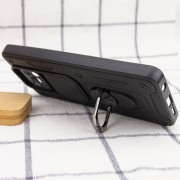 Ударопрочный чехол Camshield Serge Ring для Xiaomi Poco X3 NFC / Poco X3 Pro, Черный