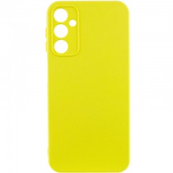 Чехол Silicone Cover Lakshmi Full Camera (A) для Samsung Galaxy A24 4G, Желтый / Flash