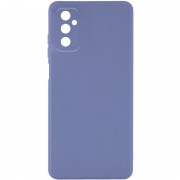 Силиконовый чехол Candy Full Camera для Samsung Galaxy A24 4G, Голубой / Mist blue