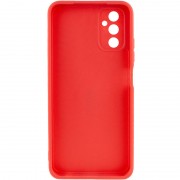 Силиконовый чехол Candy Full Camera для Samsung Galaxy A24 4G, Красный / Camellia