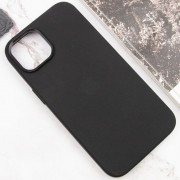 Чохол Silicone Case Metal Buttons (AA) для Apple iPhone 14 (6.1"), Чорний / Black
