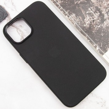 Чохол Silicone Case Metal Buttons (AA) для Apple iPhone 14 (6.1"), Чорний / Black - зображення 6 