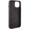 Чехол Silicone Case Metal Buttons (AA) для Apple iPhone 14 (6.1"), Черный / Black