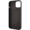 Чехол Silicone Case Metal Buttons (AA) для Apple iPhone 14 (6.1"), Черный / Black
