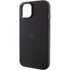 Чехол Silicone Case Metal Buttons (AA) для Apple iPhone 14 (6.1"), Черный / Black