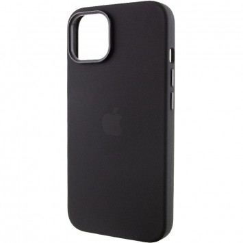 Чохол Silicone Case Metal Buttons (AA) для Apple iPhone 14 (6.1"), Чорний / Black - зображення 2 