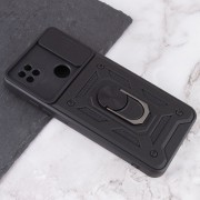 Ударопрочный чехол Camshield Serge Ring для Xiaomi Redmi 9C / Redmi 10A, Черный
