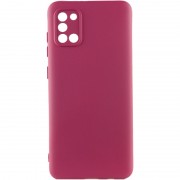 Чехол Silicone Cover Lakshmi Full Camera (A) для Samsung Galaxy A31, Бордовый / Marsala