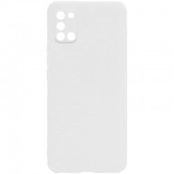 Силиконовый чехол Candy Full Camera для Samsung Galaxy A31, Белый / White