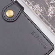 Кожаный чехол книга GETMAN Gallant (PU) для Samsung Galaxy A31, Черный