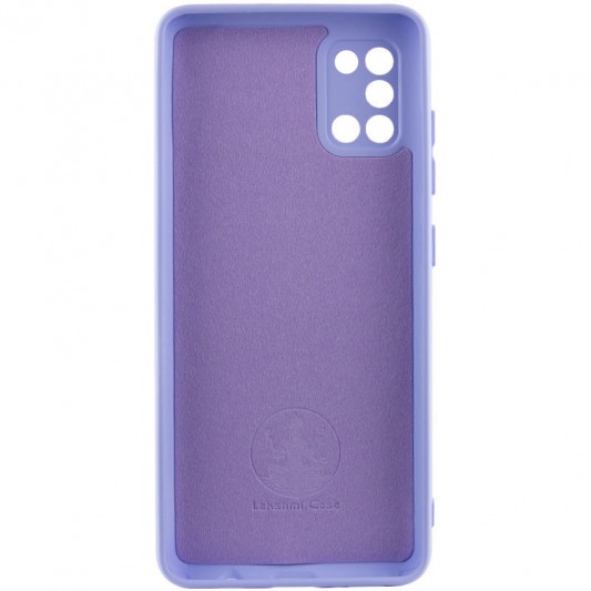 Чохол Silicone Cover Lakshmi Full Camera (A) для Samsung Galaxy A31, Бузковий / Dasheen - зображення 1 