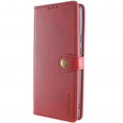 Шкіряний чохол книжка GETMAN Gallant (PU) для Samsung Galaxy A31, Червоний