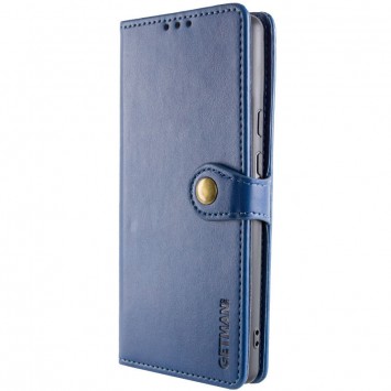 Кожаный чехол книжка GETMAN Gallant (PU) для Samsung Galaxy A31, Синий - Чехлы для Samsung Galaxy A31 - изображение 1