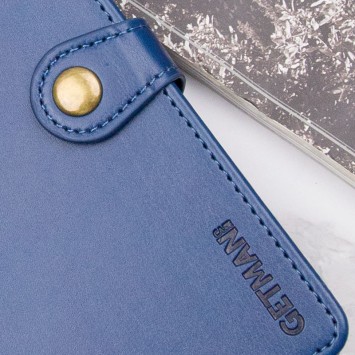 Кожаный чехол книжка GETMAN Gallant (PU) для Samsung Galaxy A31, Синий - Чехлы для Samsung Galaxy A31 - изображение 2