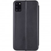 Кожаный чехол (книжка) Classy для Samsung Galaxy A31, Черный