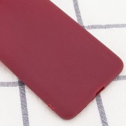 Силиконовый чехол Candy Full Camera для Samsung Galaxy A31, Красный / Camellia