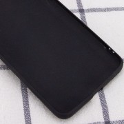 Силиконовый чехол Candy Full Camera для Samsung Galaxy A31, Черный / Black