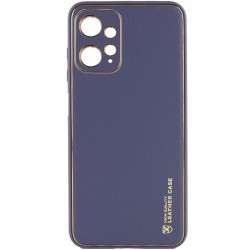 Кожаный чехол Xshield для Xiaomi Redmi Note 12 4G, Серый / Lavender Gray