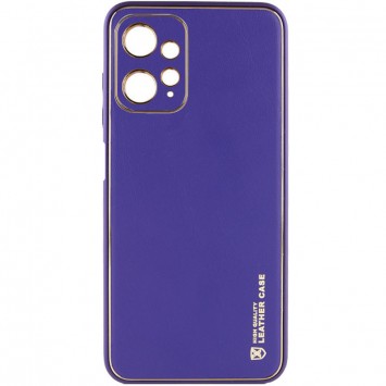 Кожаный чехол Xshield для Xiaomi Redmi Note 12 4G, Фиолетовый / Ultra Violet
