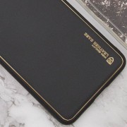 Кожаный чехол Xshield для Xiaomi Redmi Note 12 4G, Черный / Black