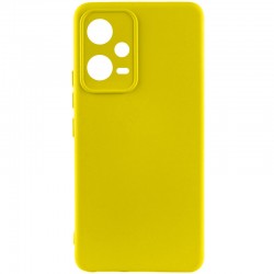 Чехол Silicone Cover Lakshmi Full Camera (A) для Xiaomi Poco X5 5G / Redmi Note 12 5G, Желтый / Flash