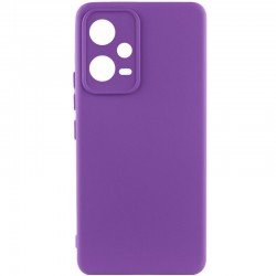 Чехол Silicone Cover Lakshmi Full Camera (A) для Xiaomi Poco X5 5G / Redmi Note 12 5G, Фиолетовый / Purple