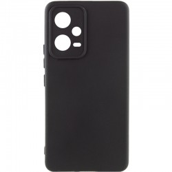 Чохол Silicone Cover Lakshmi Full Camera (A) для Xiaomi Poco X5 5G / Redmi Note 12 5G, Чорний / Black
