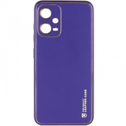 Шкіряний чохол Xshield для Xiaomi Poco X5 5G / Redmi Note 12 5G, Фіолетовий / Ultra Violet