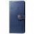 Кожаный чехол книга GETMAN Gallant (PU) для Xiaomi Redmi Note 11 (Global) / Note 11S, Синий