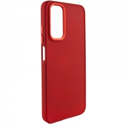 TPU чехол Bonbon Metal Style для Xiaomi Redmi Note 11 (Global) / Note 11S, Красный / Red