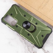 Ударостійкий чохол Pathfinder Ring для Xiaomi Redmi Note 11S / Note 11 (Global), Зелений / Army Green