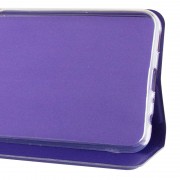 Кожаный чехол книжка GETMAN Elegant (PU) для Xiaomi Redmi 12C, Фиолетовый
