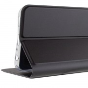 Кожаный чехол книжка GETMAN Elegant (PU) для Xiaomi Redmi 12C, Черный