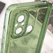 Чохол TPU Starfall Clear для Xiaomi Redmi 12C, Зелений
