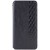 Кожаный чехол книжка GETMAN Cubic (PU) для Xiaomi Redmi 12, Черный