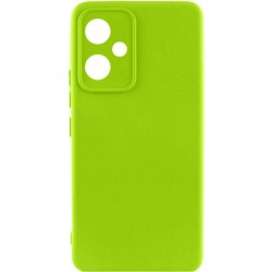Чехол Silicone Cover Lakshmi Full Camera (A) для Xiaomi Redmi 12, Салатовый / Neon Green