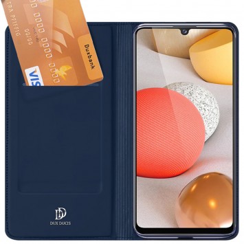Чехол-книжка для Samsung Galaxy M53 5G - Dux Ducis с карманом для визиток Синий - Samsung Galaxy M53 5G - изображение 3