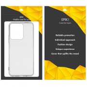 TPU чохол Epic Transparent 1,5mm для Xiaomi Redmi Note 12 Pro 5G, Безбарвний (прозорий)