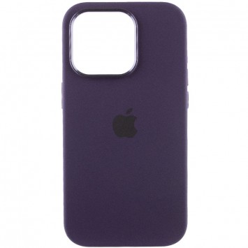 Чехол Silicone Case Metal Buttons (AA) для Apple iPhone 13 Pro Max (6.7"), Фиолетовый / Elderberry - Чехлы для iPhone 13 Pro Max - изображение 1