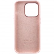 Чехол Silicone Case Metal Buttons (AA) для Apple iPhone 13 Pro Max (6.7"), Розовый / Chalk Pink