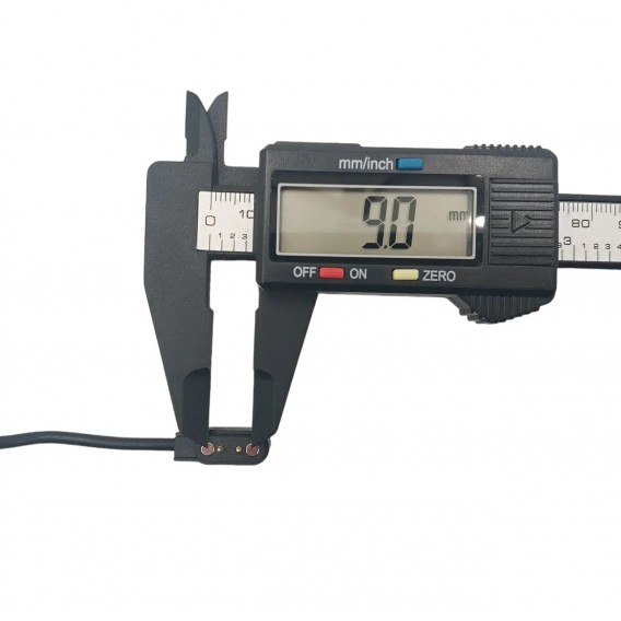 Кабель для зарядки умных часов 2 контакта 4 мм, между магнитами 9 мм