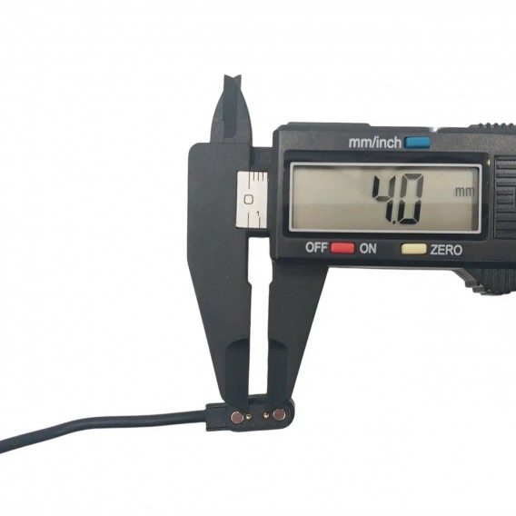 Кабель для зарядки умных часов 2 контакта 4 мм, между магнитами 9 мм