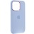 Чохол Silicone Case Metal Buttons (AA) для Apple iPhone 13 Pro Max (6.7"), Блакитний / Cloud Blue
